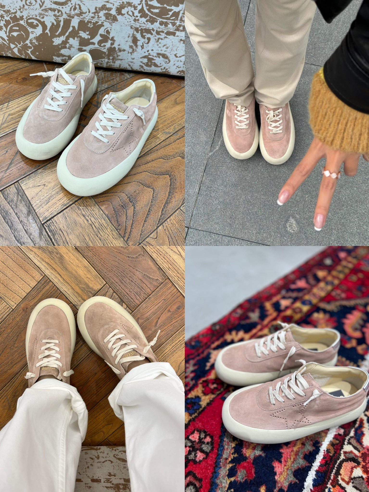 이자벨 마랑 베스(Beth) 퍼포레이티드 스타 로우탑 스니커즈