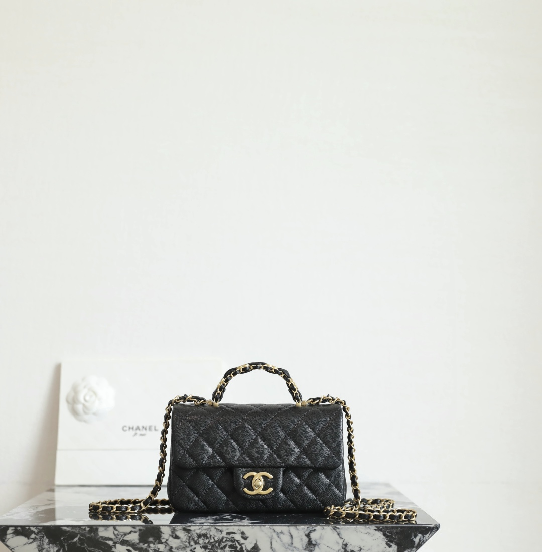 샤넬 코코 핸들 라지 플랩백
