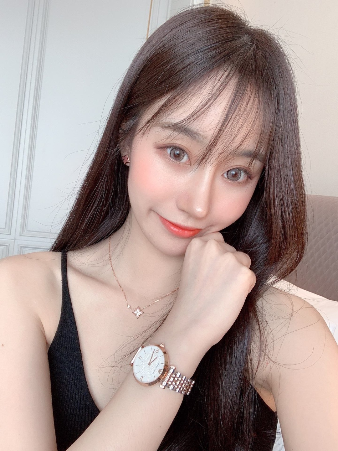 루이 비통 컬러 블라썸 BB 스타 블라썸 펜던트 목걸이