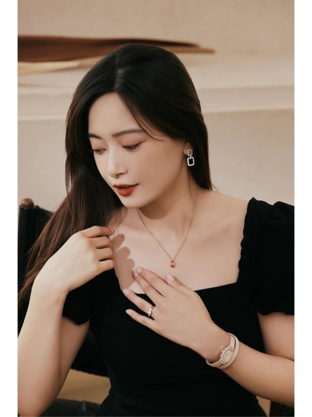 샤넬 프리미에르 옥타곤 케이스 더블 랩 스트랩 워치