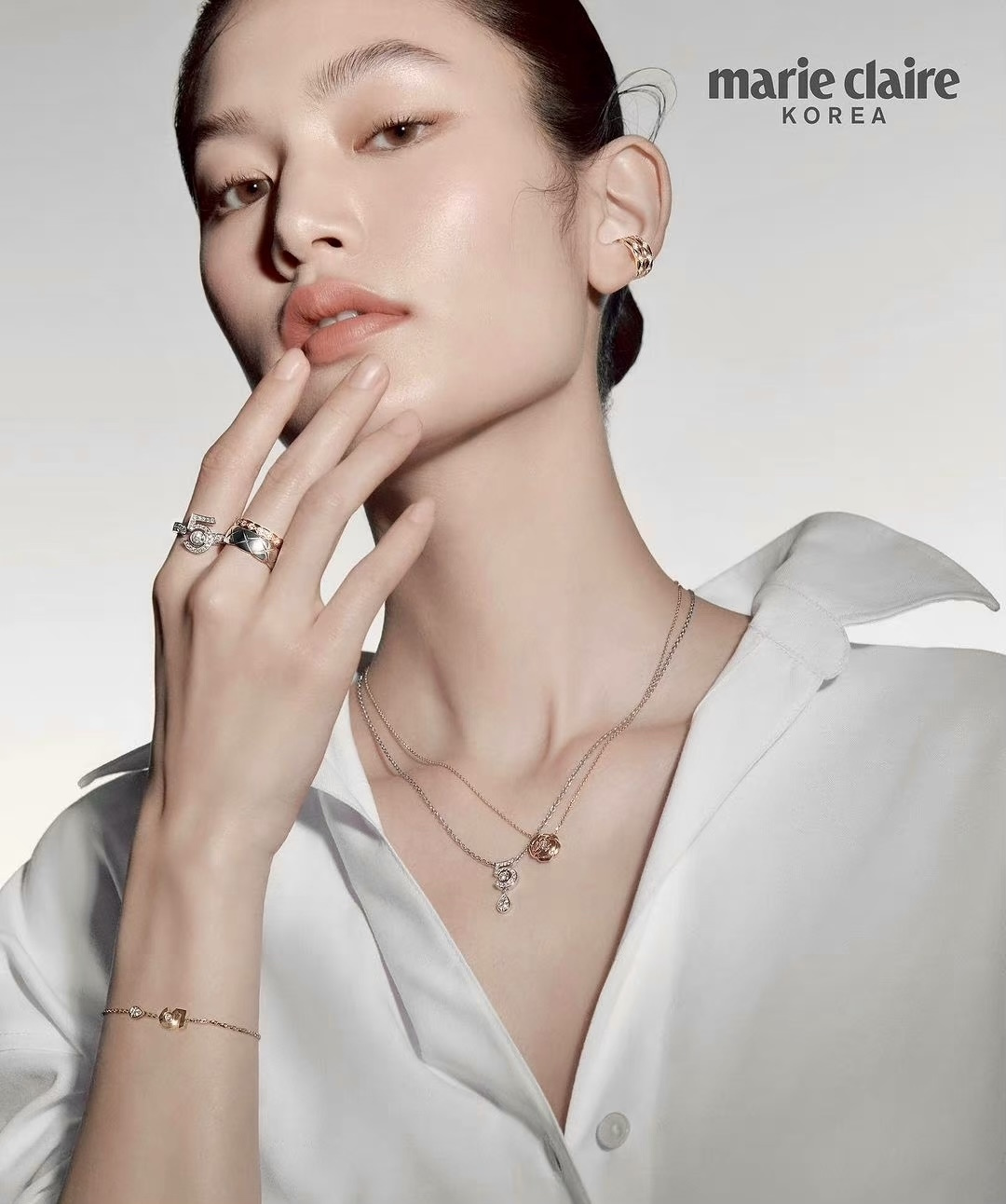 샤넬 코코 크러쉬 파인 주얼리 컬렉션(퀼팅 모티프 링·후프 이어링·펜던트 네크리스·브레이슬릿)