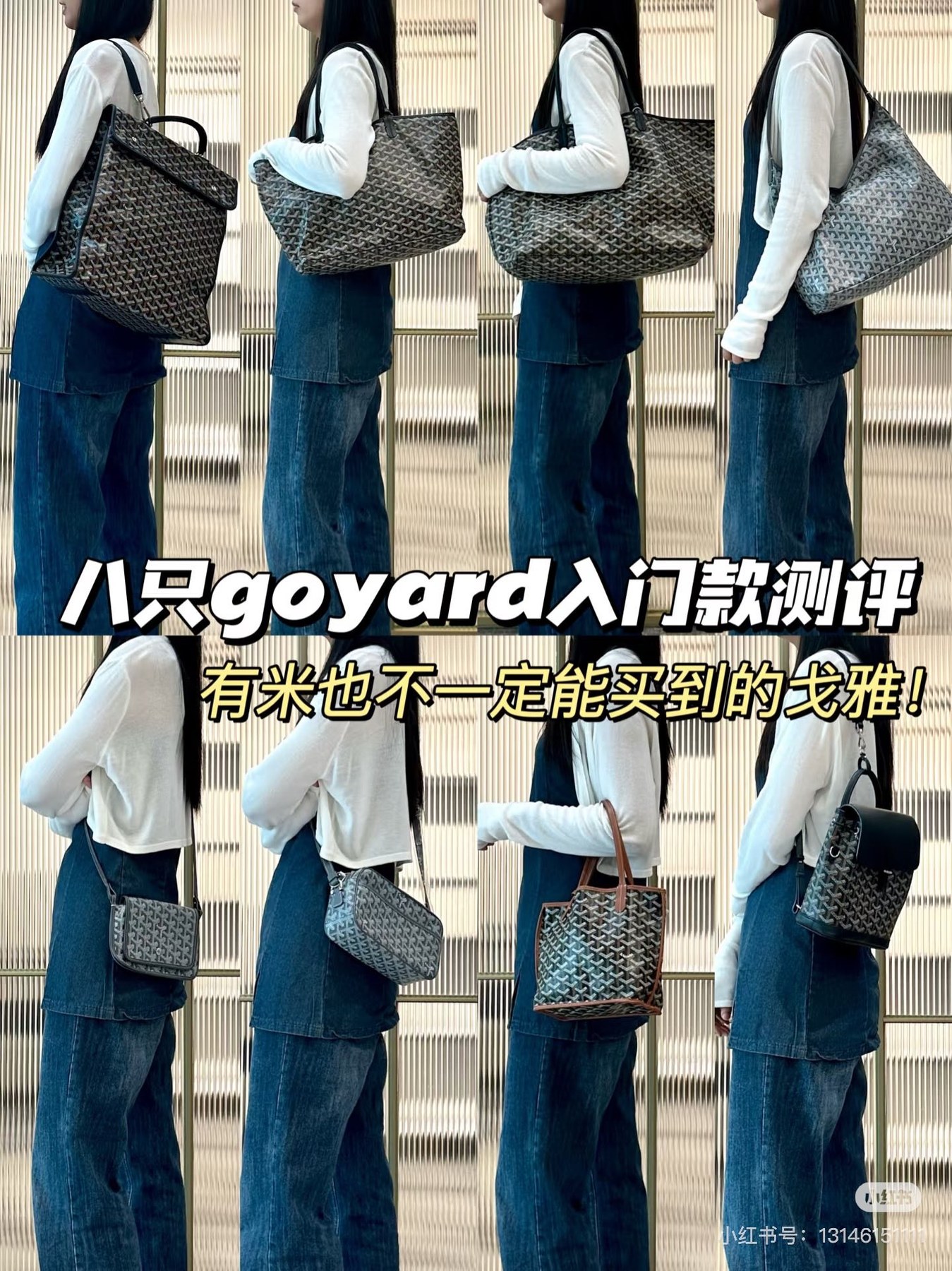 고야드 생루이 GM 토트백