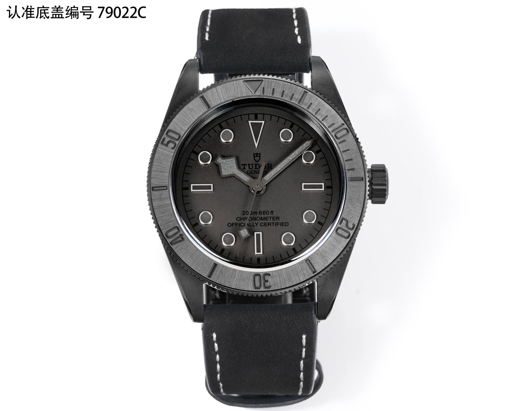 튜더 블랙 베이 블랙 PVD 다이버 워치(79022C 표기)