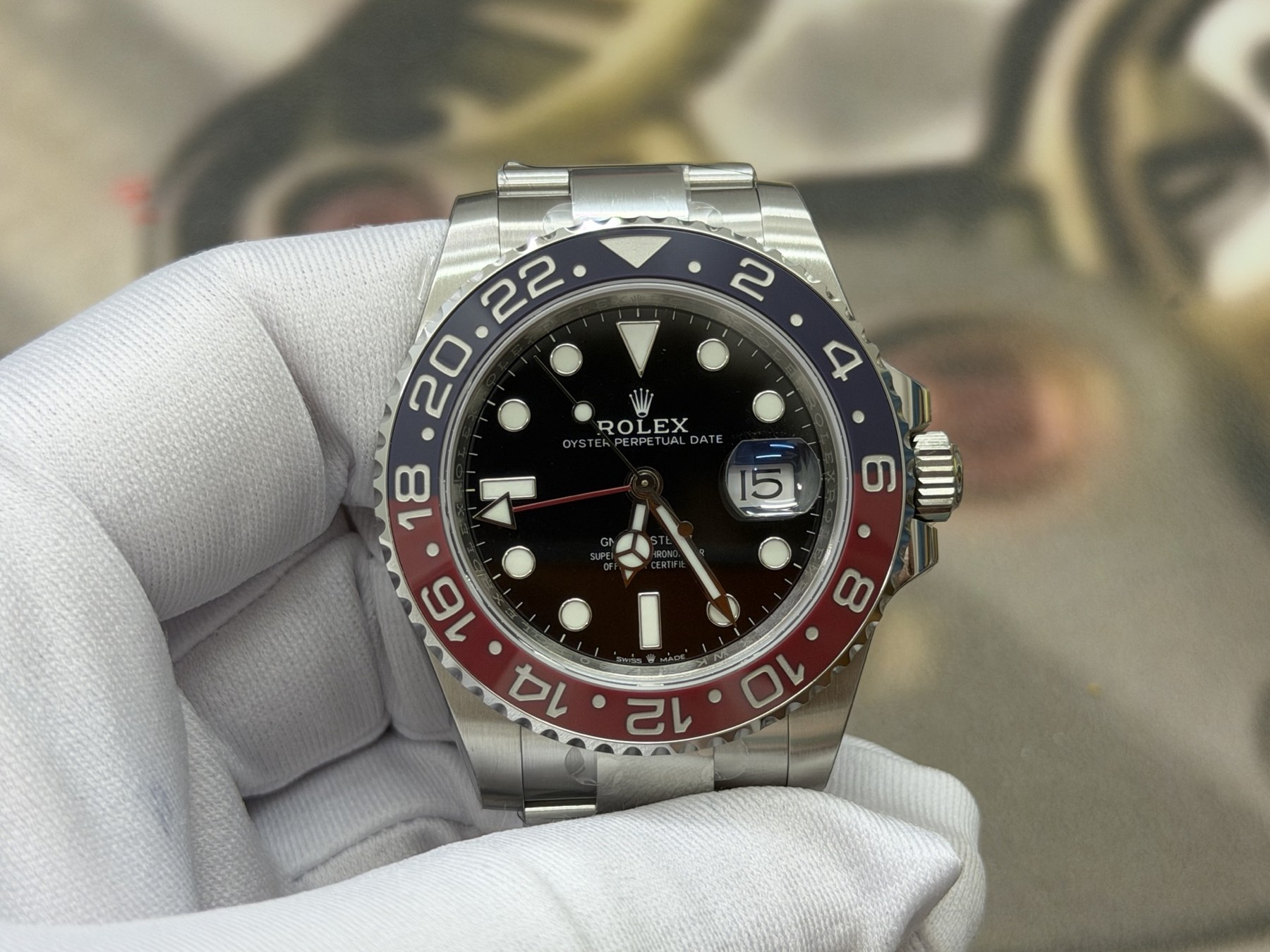 롤렉스 GMT-마스터 II 126710BLRO ‘펩시’
