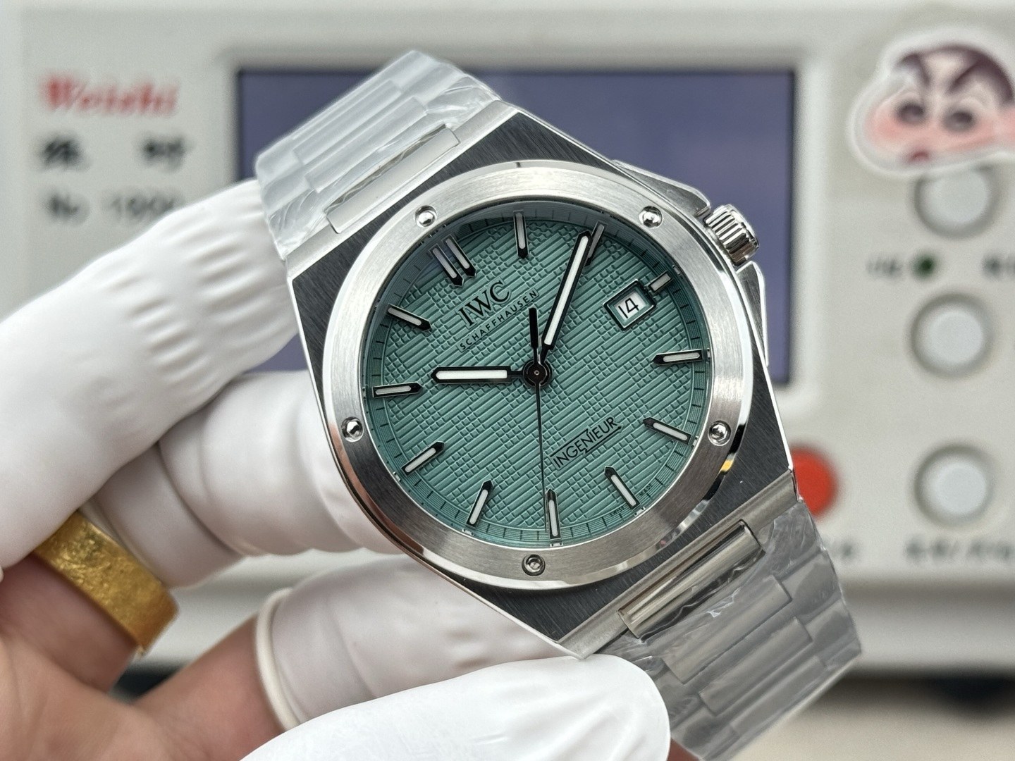 IWC 인제니어 오토매틱 40 그린 다이얼