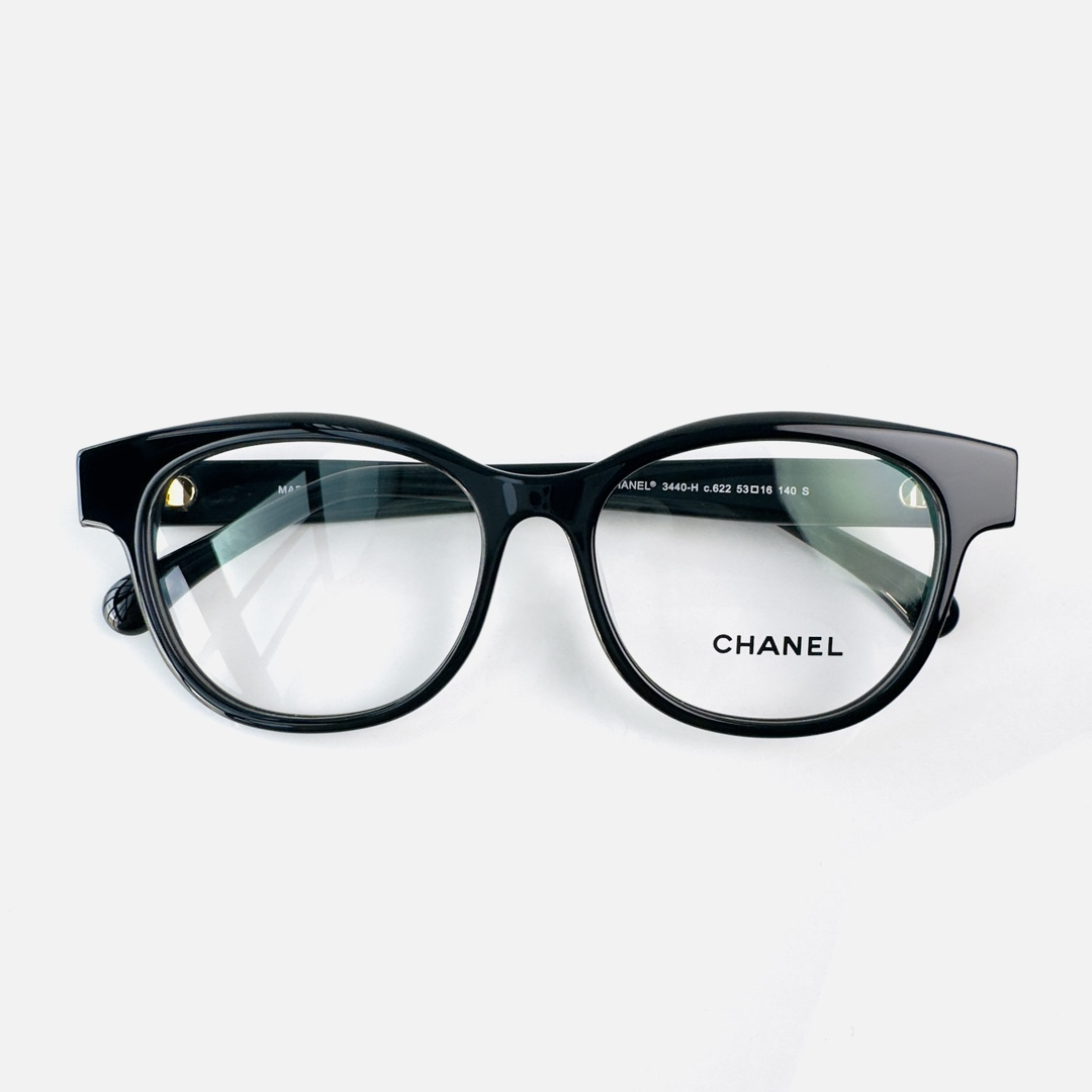 샤넬 CHANEL 3440-H C.622 53□16 140 캣아이 옵티컬 안경테