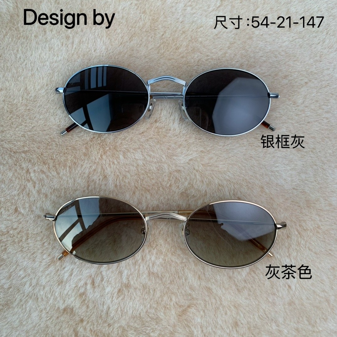 페이크미 디자인 바이(Design by) 라운드 메탈 선글라스