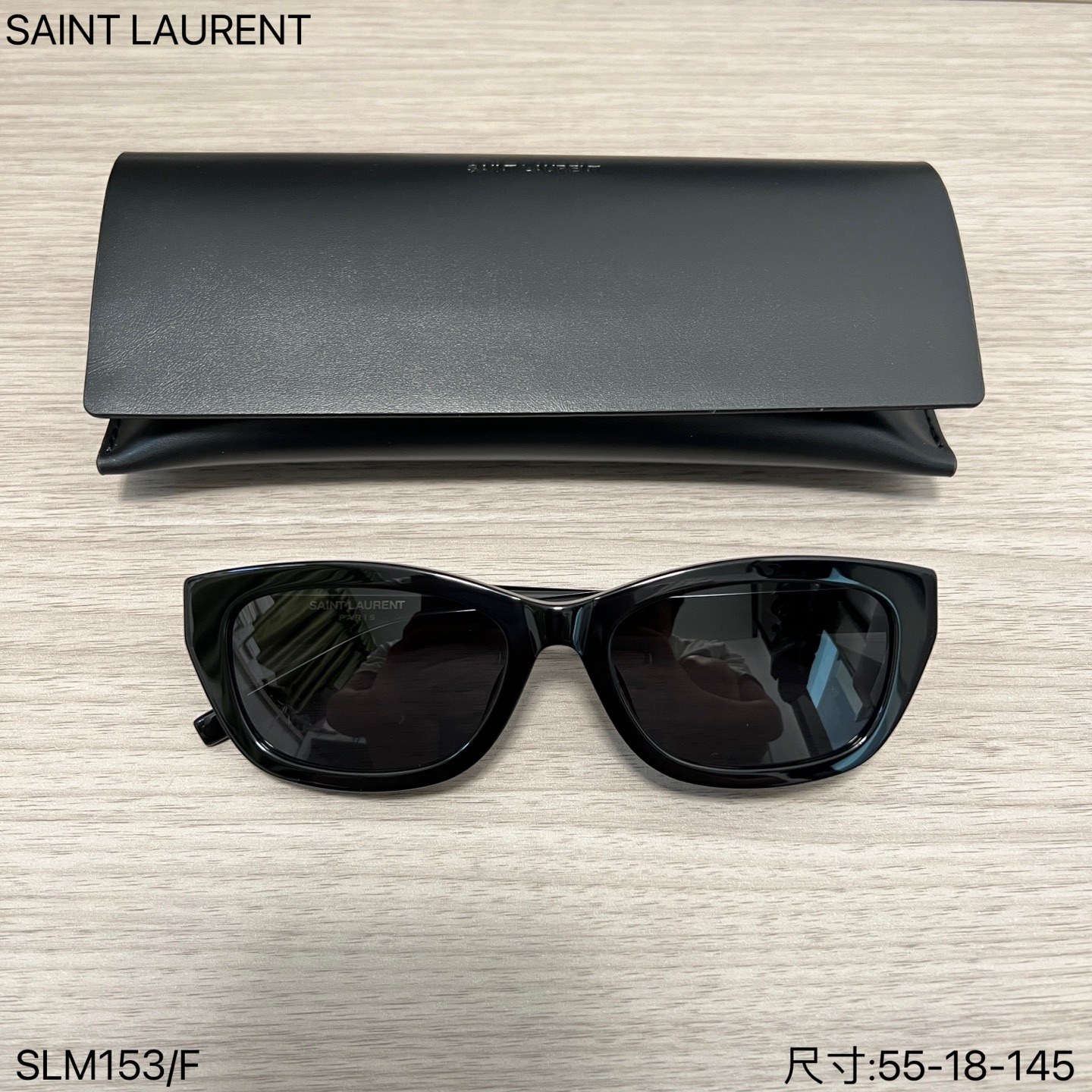 생로랑 SL M153/F 캣아이 선글라스