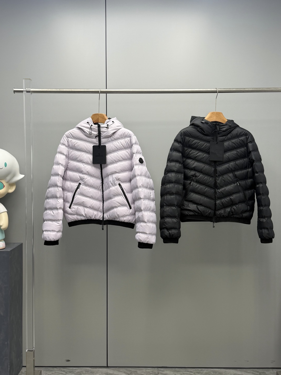 몽클레르 Pandelon 후드 쇼트 다운 재킷