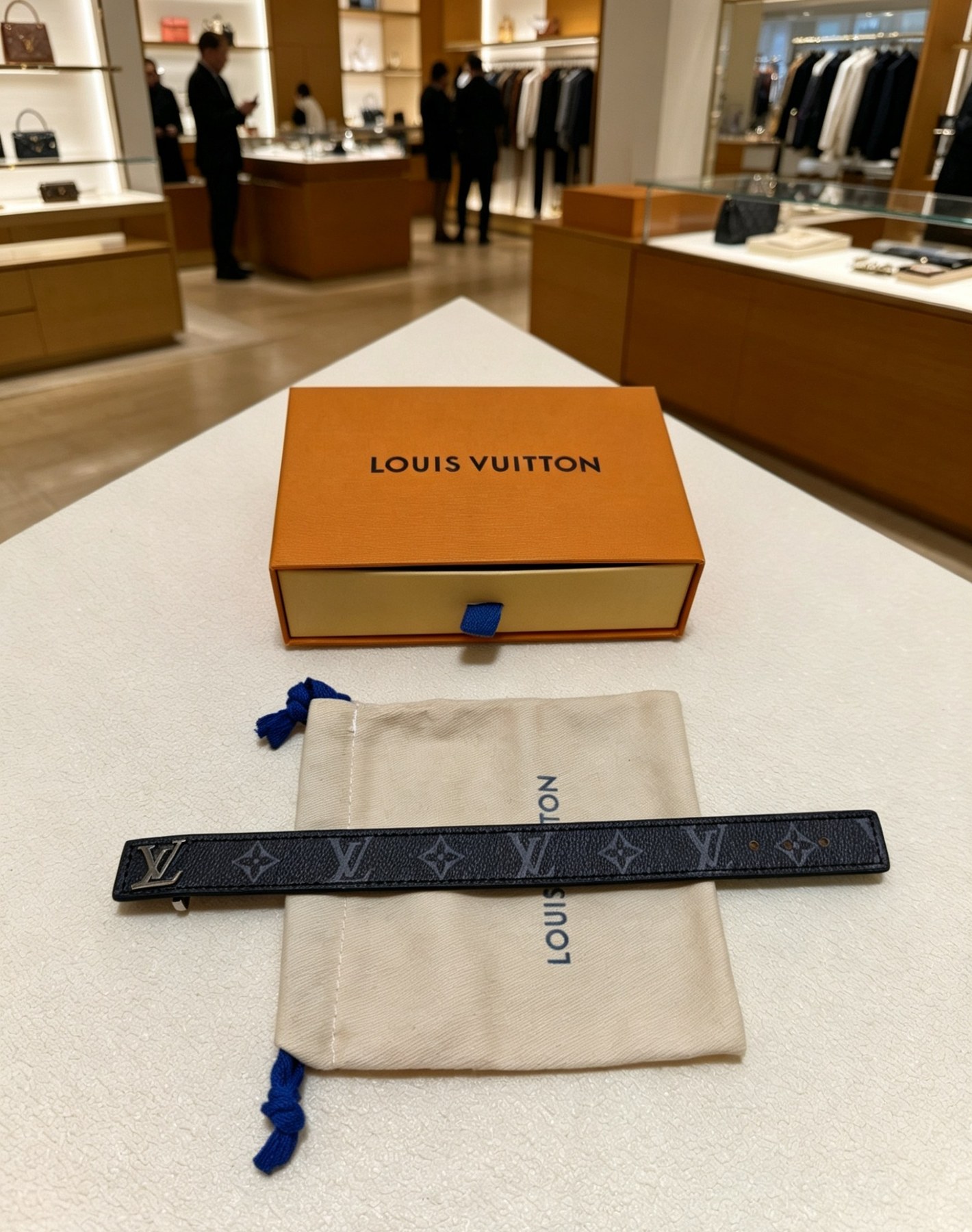 루이 비통 LV 슬림 브레이슬릿