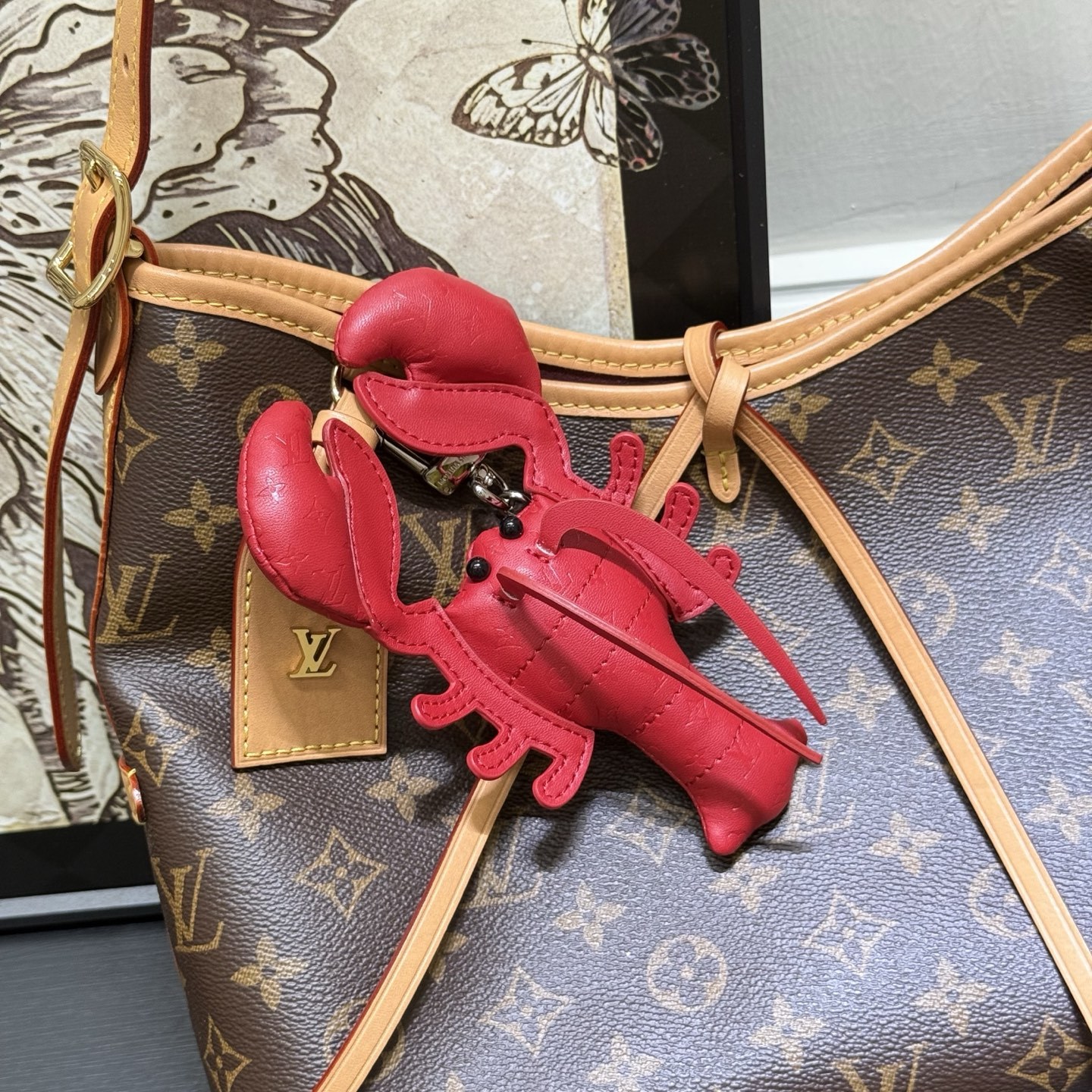 루이 비통 LV x Nigo 미니 랍스터 백 참·키홀더