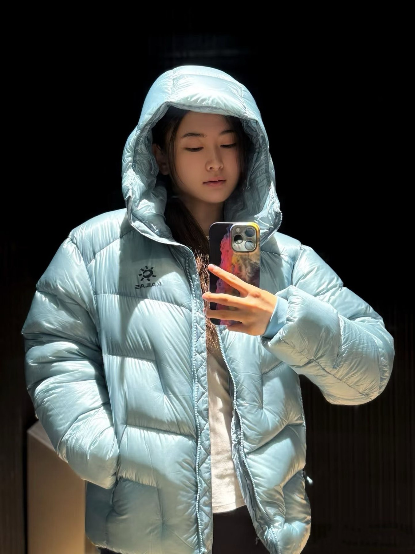 카일라스 5000GT 후드 경량 다운 재킷