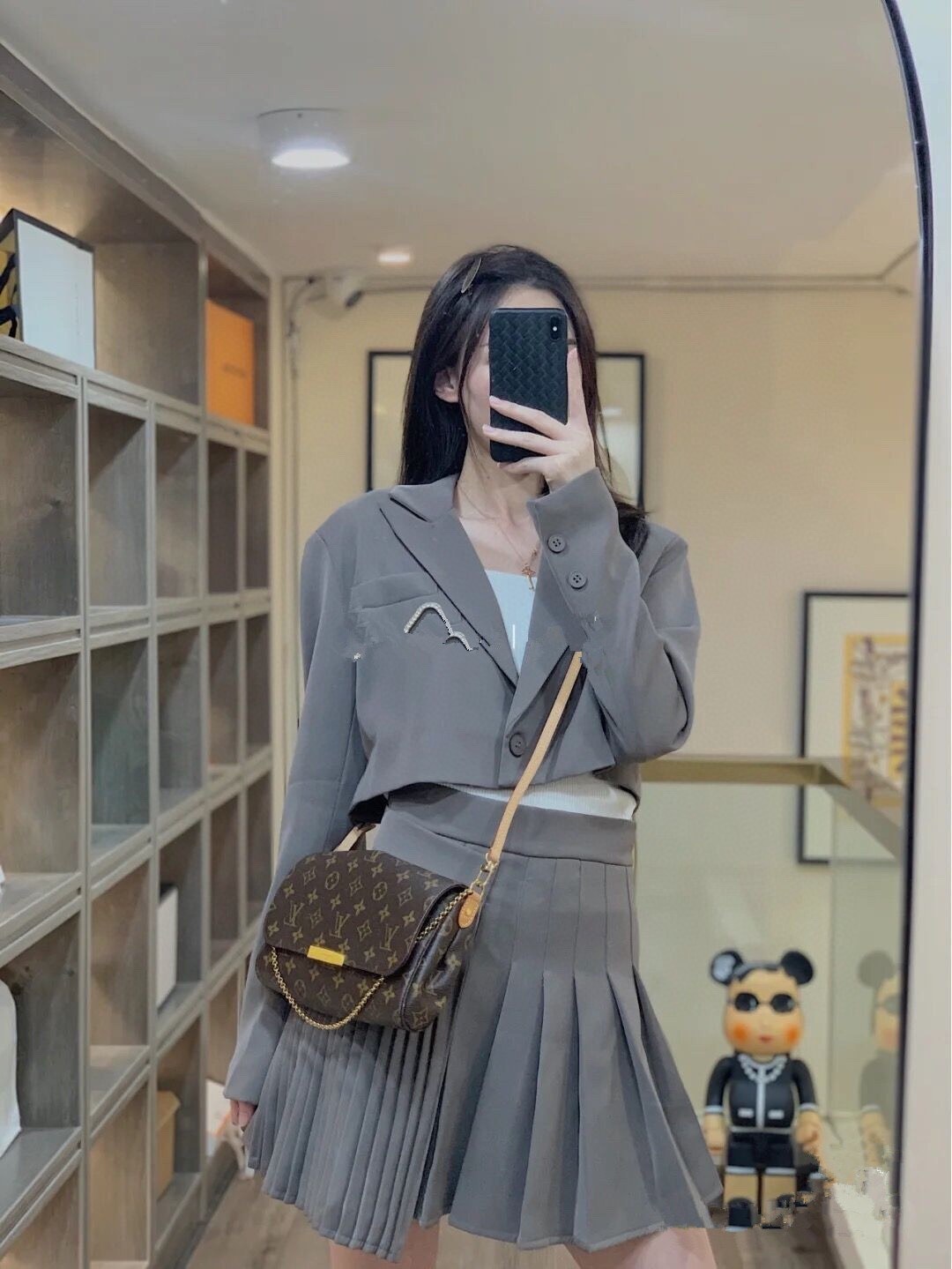 루이비통 페이보릿 MM 모노그램 숄더백