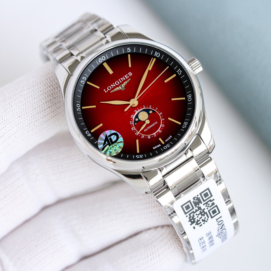 론진 마스터 컬렉션 문페이즈 42mm 오토매틱