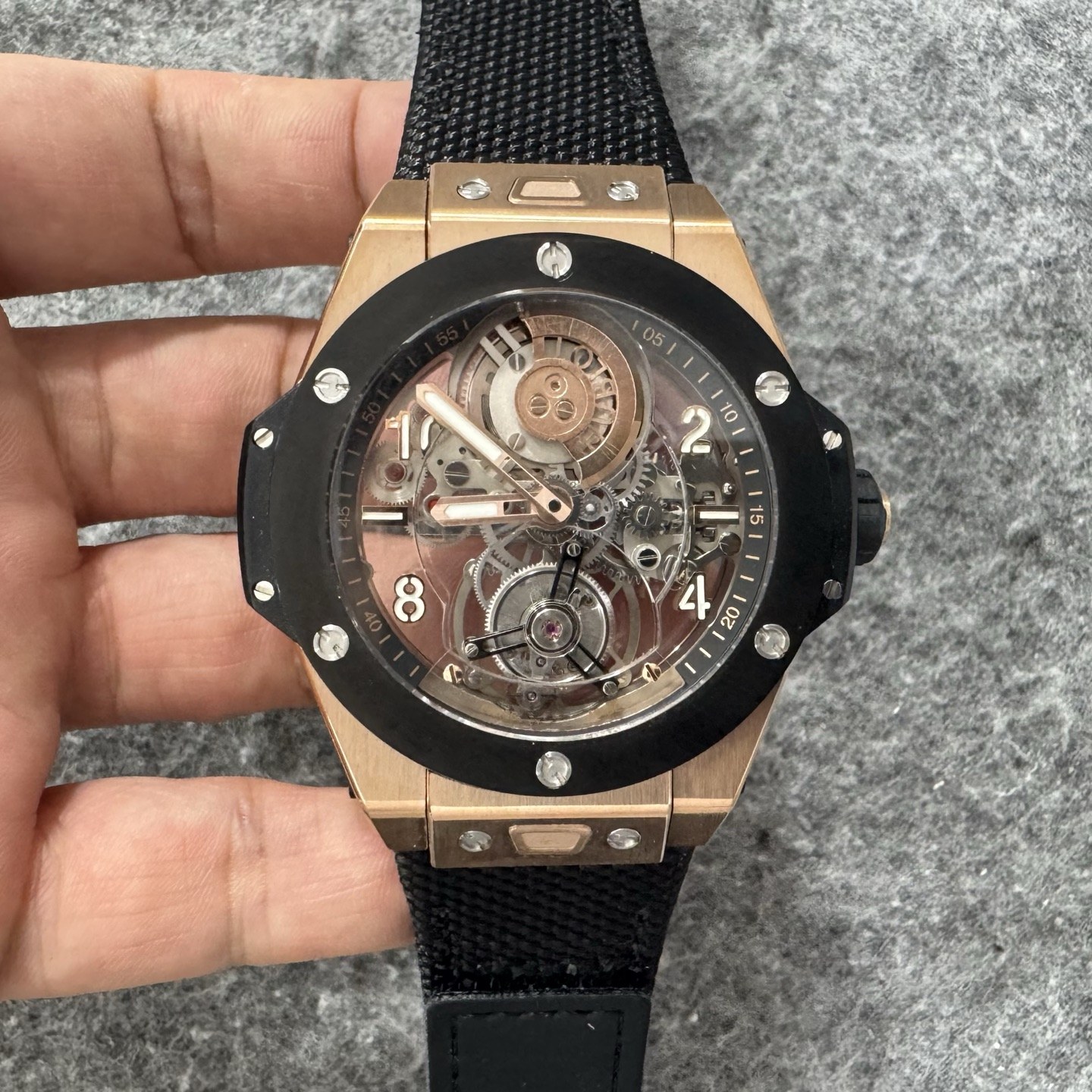 위블로 빅뱅 유니코 투르비용 45mm