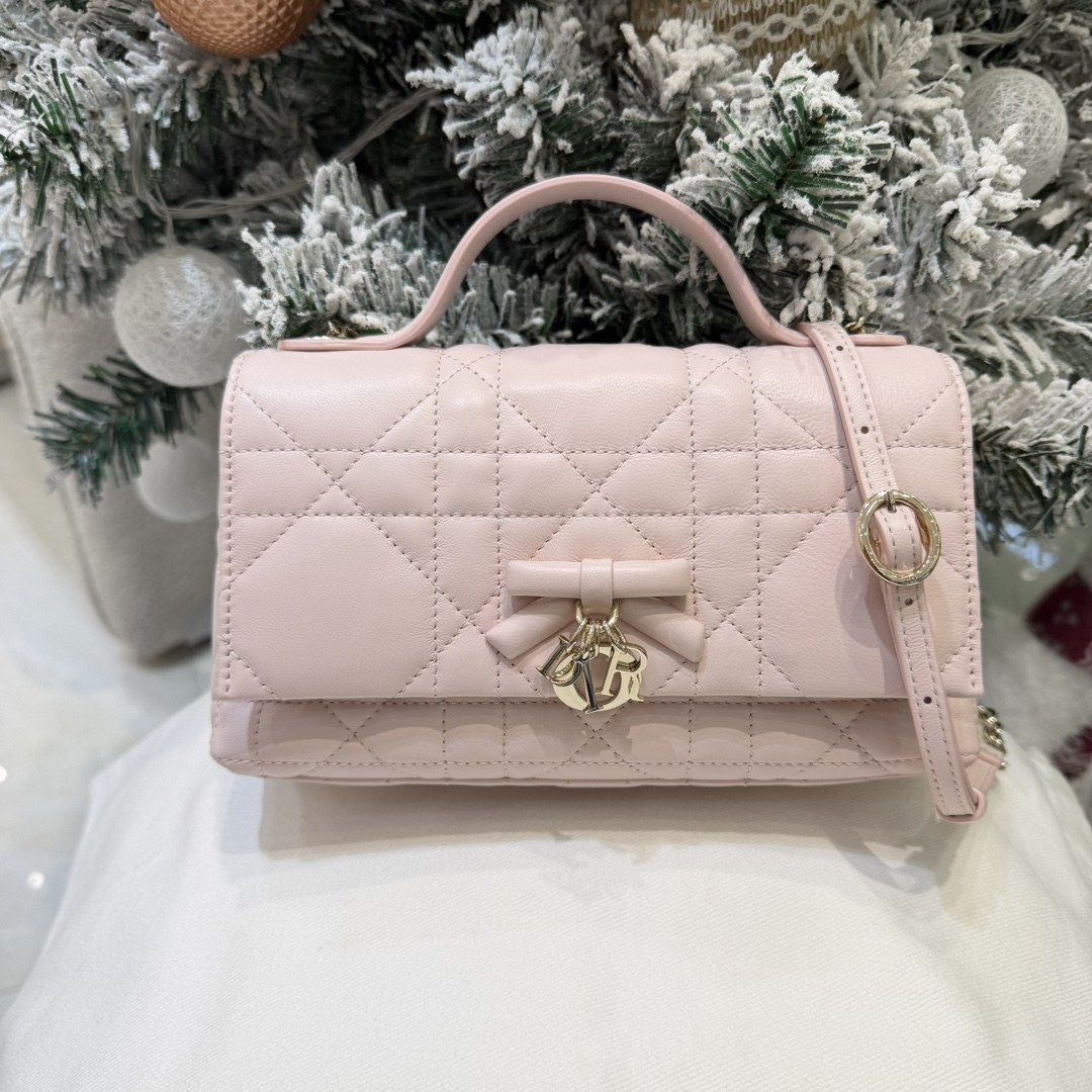 디올 마이 디올(My Dior) 탑 핸들 체인 플랩백