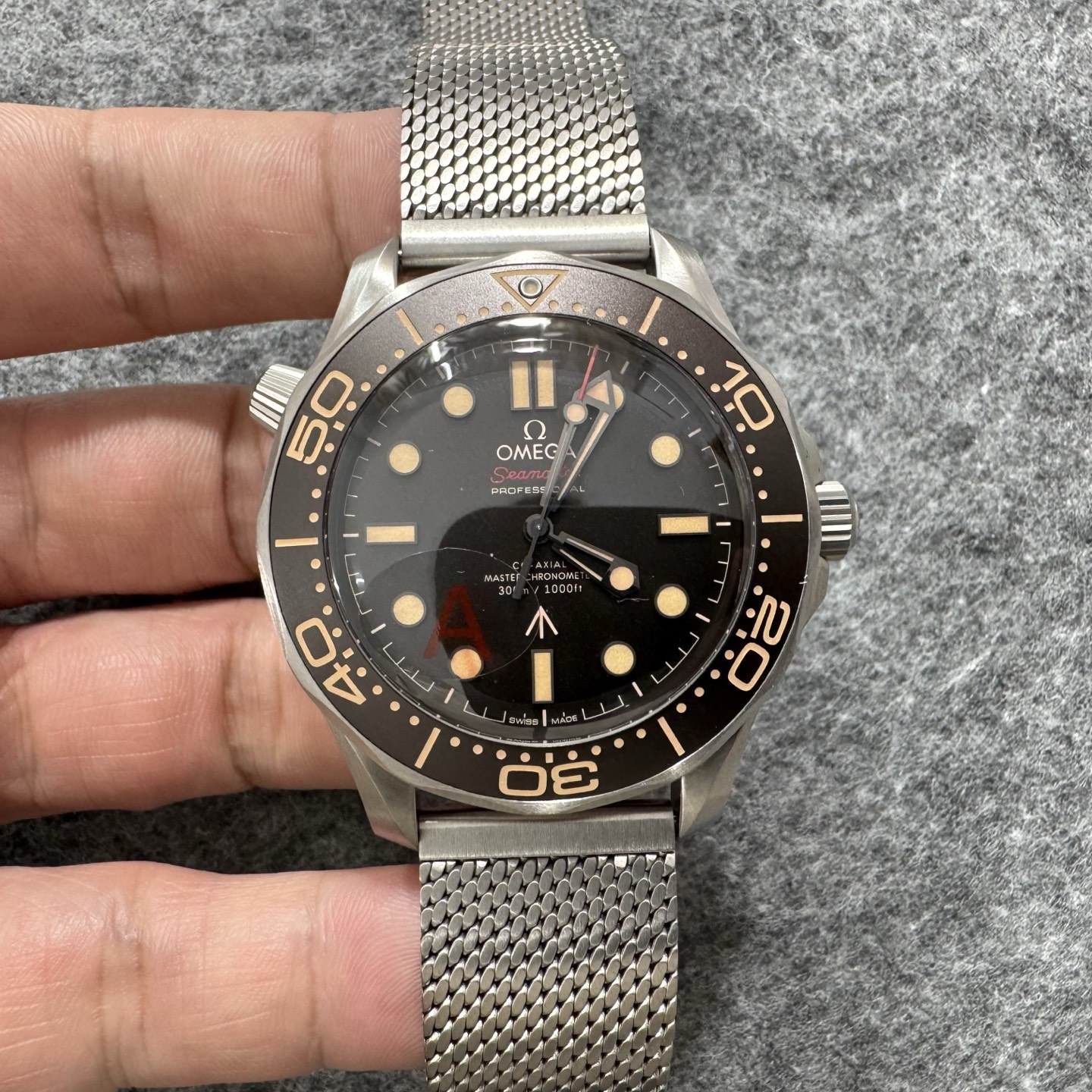 오메가 씨마스터 다이버 300M 007 에디션 ‘노 타임 투 다이’ 42mm