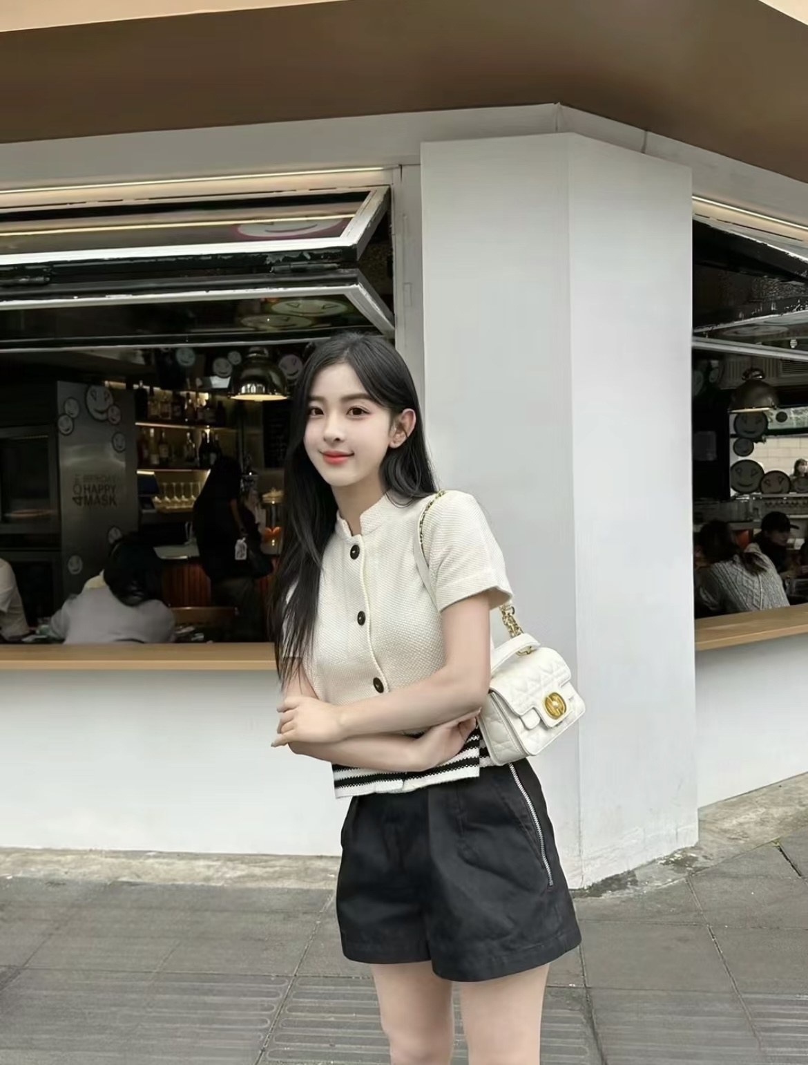 디올 카로 스몰 체인 숄더백
