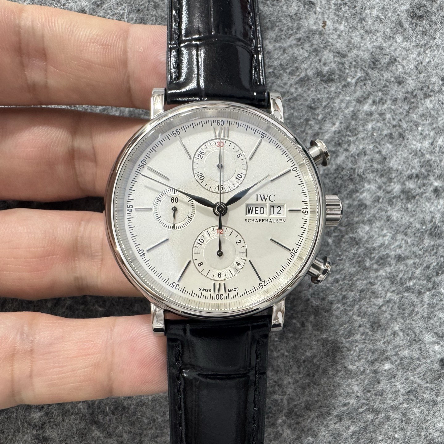 IWC 샤프하우젠 포르토피노 크로노그래프 데이·데이트