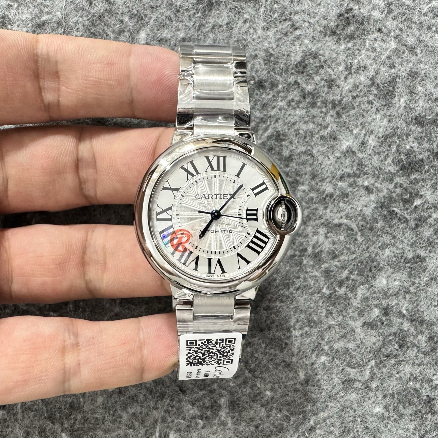 까르띠에 발롱 블루 드 까르띠에 33mm 스틸 브레이슬릿