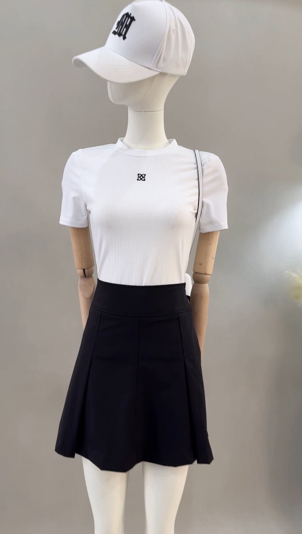 PXG 여성 플레어 A라인 골프 스커트 팬츠