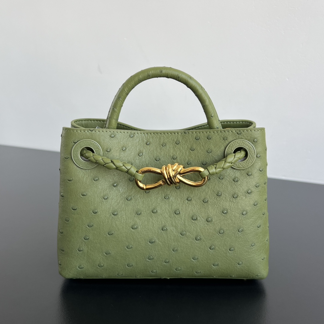 보테가 베네타 미니 안디아모 노트 장식 탑핸들백