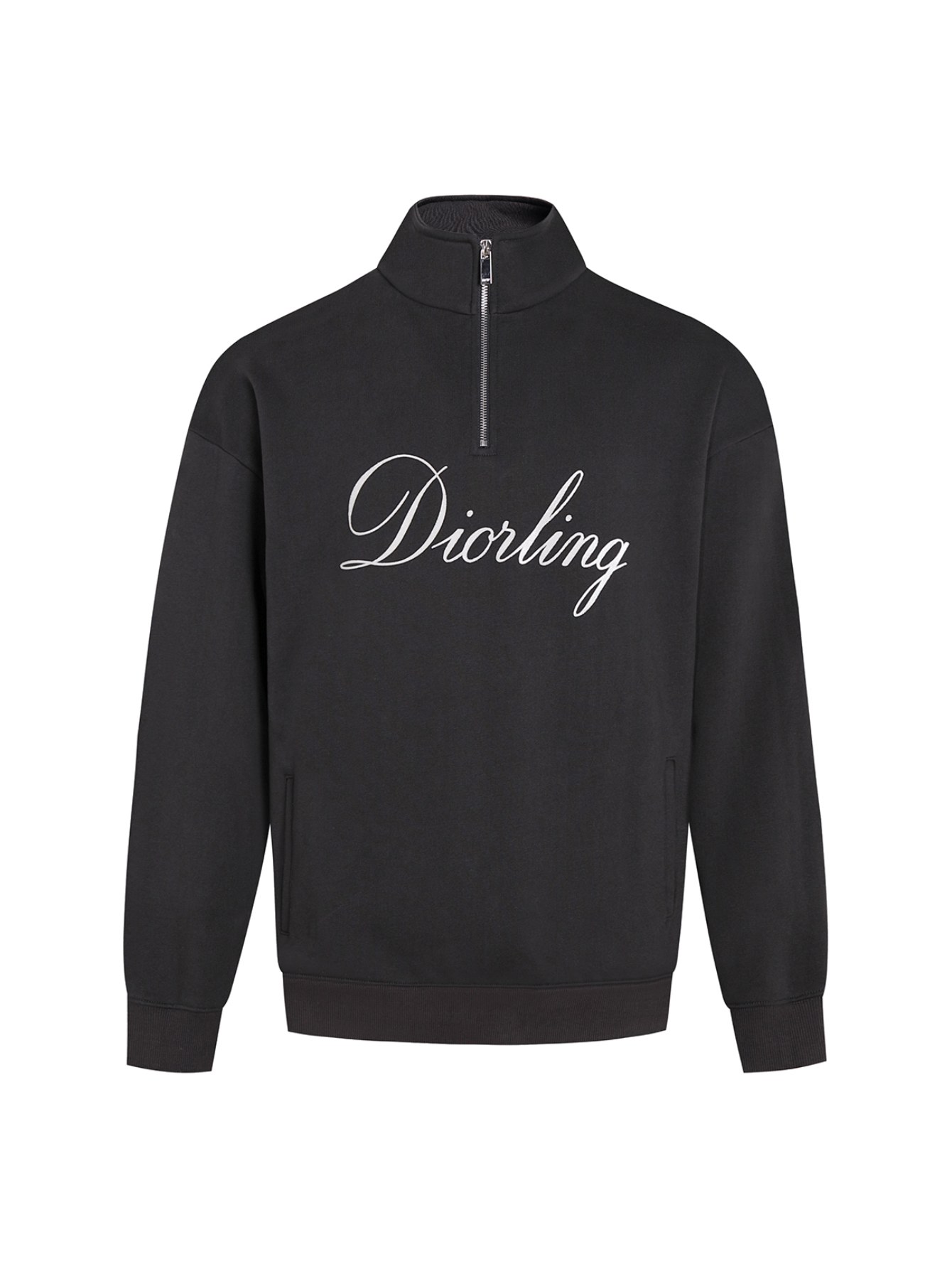 디올 디올링(Diorling) 하프 지퍼 하이넥 스웨트셔츠
