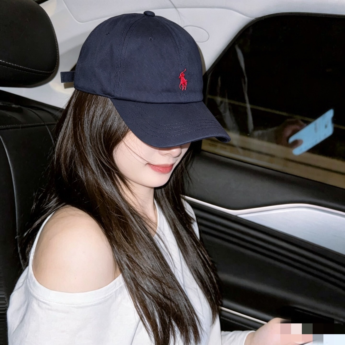 폴로 랄프 로렌 포니 로고 자수 클래식 코튼 치노 볼캡