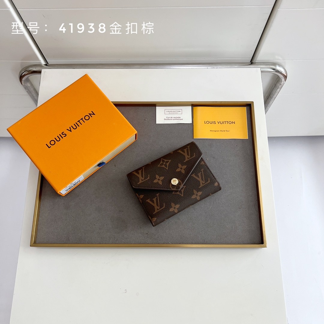 루이 비통 빅토린 월릿 모노그램 캔버스 (M41938)