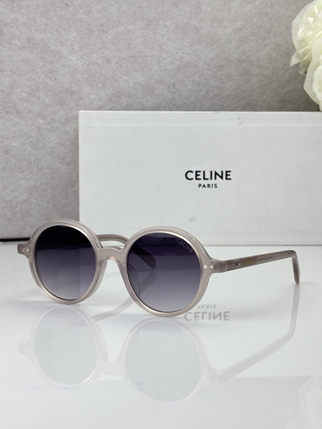 셀린느 CL40365U 라운드 선글라스