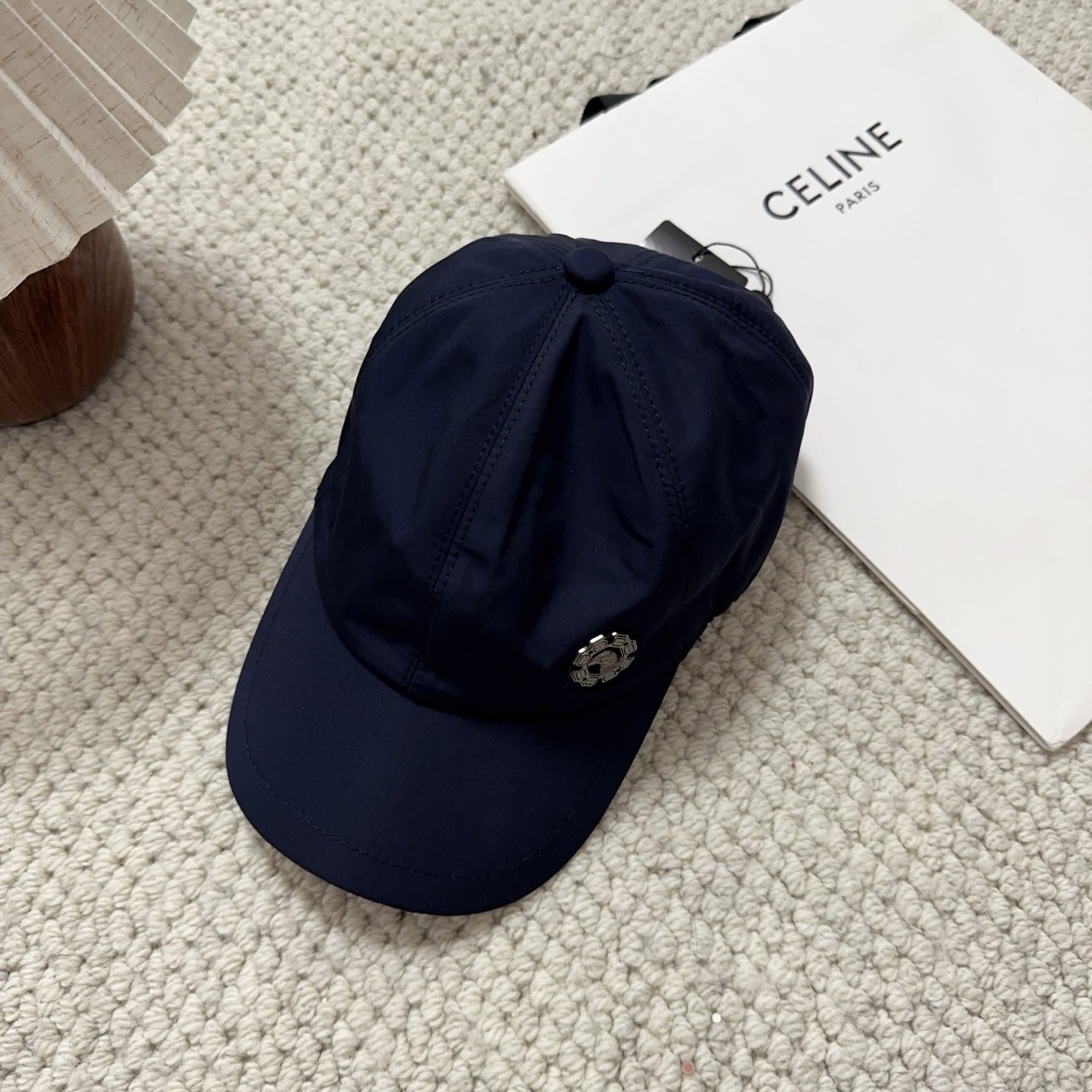 스테파노 리치 이글 메탈 크레스트 나일론 베이스볼 캡
