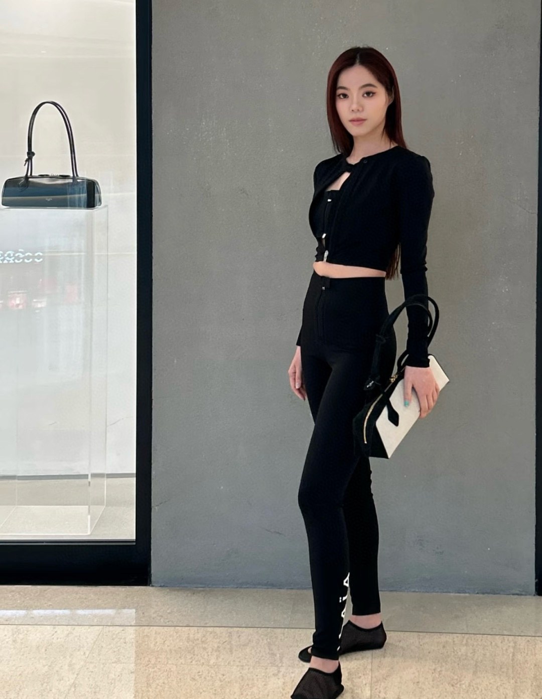알라이아 르 테켈(Le Teckel) 숄더백