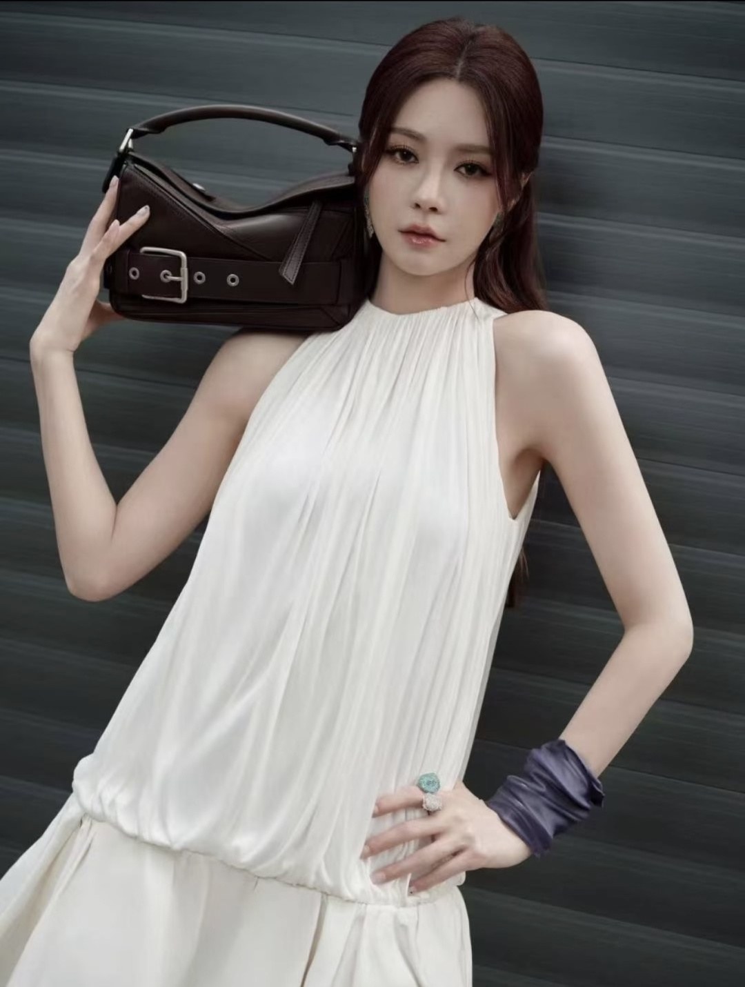 로에베 퍼즐 바이커 백